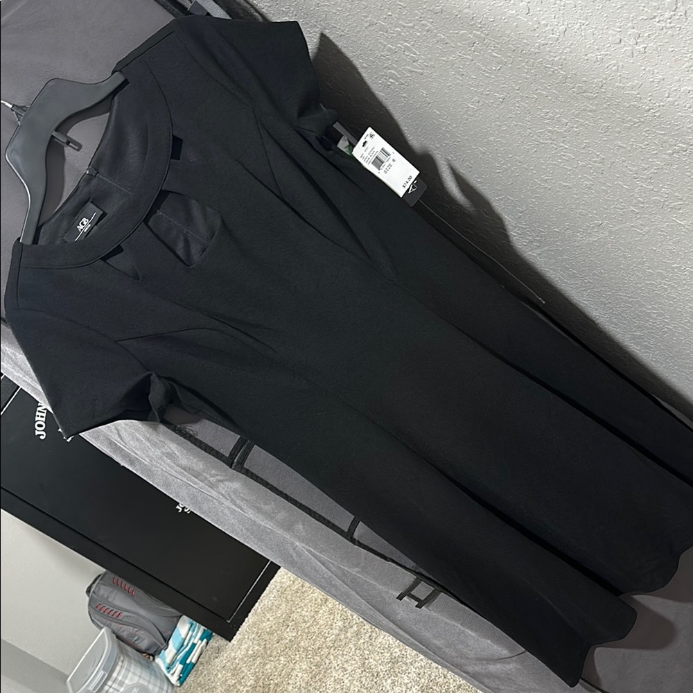 AGB Black Midi Dress